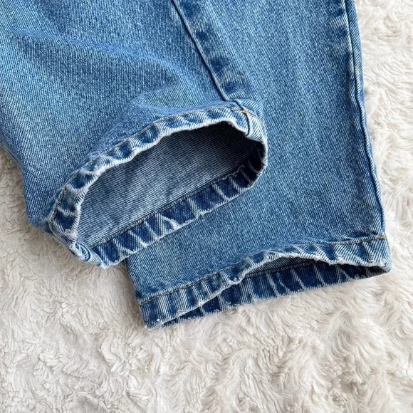 Vintage Eddie Bauer high rise mom jeans waist pleat front 90s pleated 26 - Picture 10 of 17